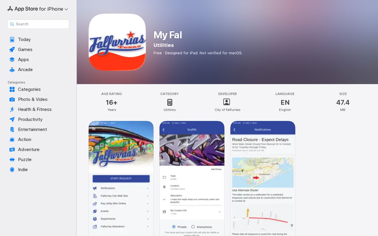 Falfurrias criminal history and official My Fal civic app